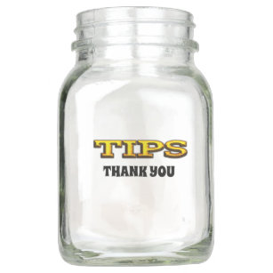 Suggestion Mason Jars Zazzle image about Printable Tip Jar Signs identify Suggestion Mason Jars Zazzle